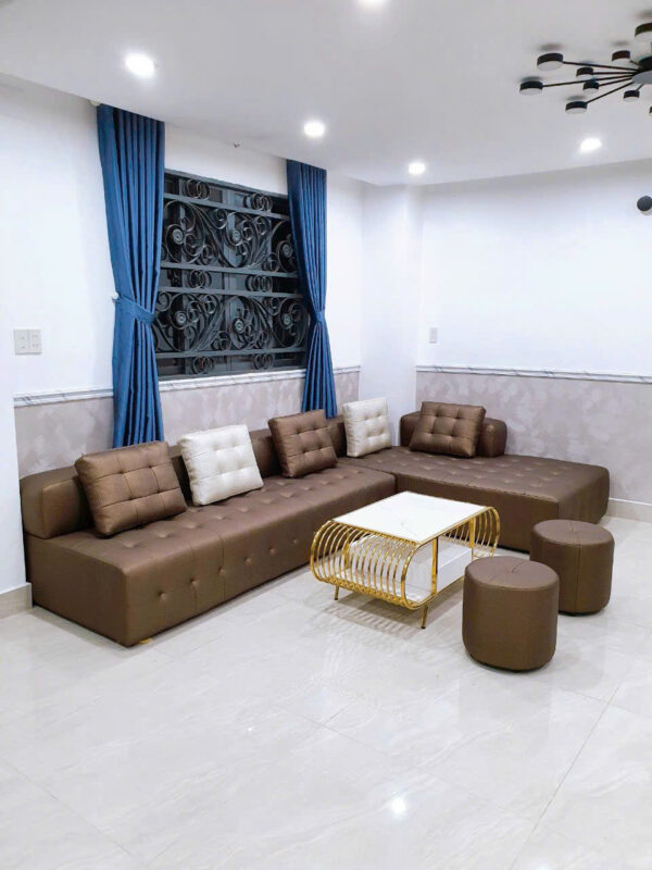 sofa góc L cap cấp – Mã HD04