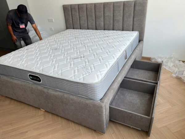 Giường ngủ bọc nệm cao cấp – Mã HDG11