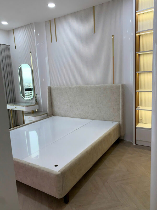 Giường ngủ bọc nệm cao cấp – Mã HDG12