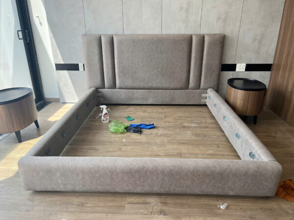 Giường ngủ bọc nệm cao cấp – Mã HDG26