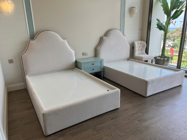 Giường ngủ bọc nệm cao cấp – Mã HDG27